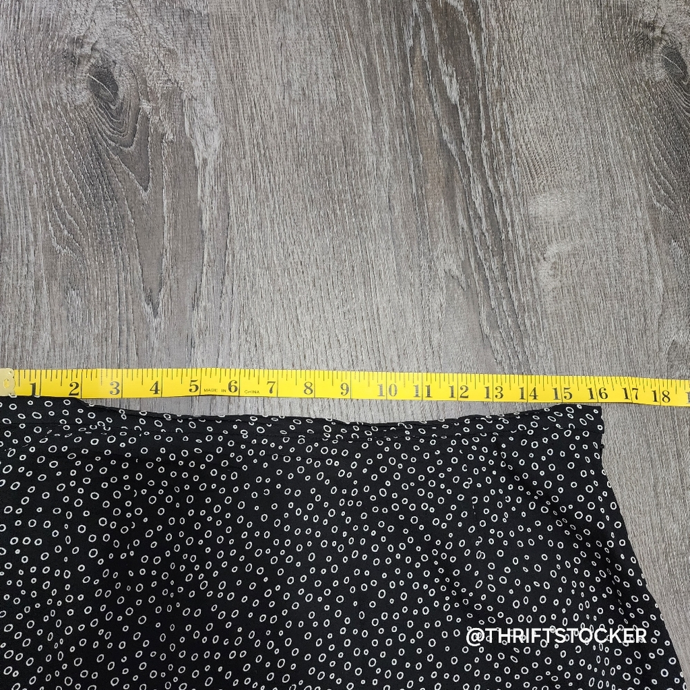 Talbots Silk Polka Dot Skirt - Picture 3 of 6